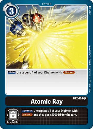 Atomic Ray (BT2-104) - Release Special Booster 1.0
