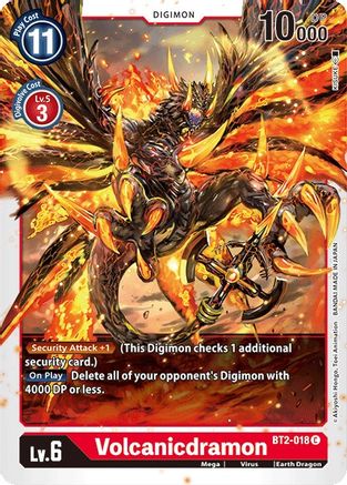 Volcanicdramon (BT2-018) - Release Special Booster 1.0