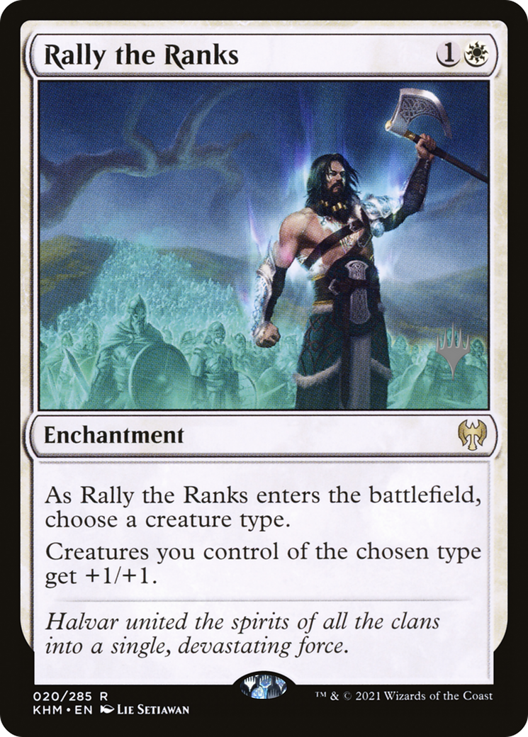 Rally the Ranks (PPKHM-20P) - Kaldheim Promos