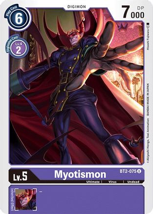 Myotismon (BT2-075) - Release Special Booster 1.0