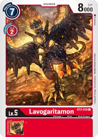 Lavogaritamon (BT2-016) - Release Special Booster 1.5