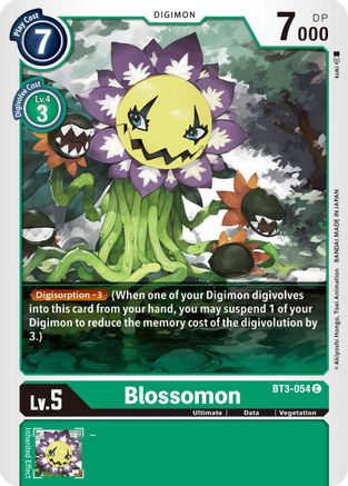 Blossomon (BT3-054) - Release Special Booster 1.5