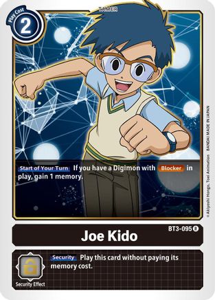 Joe Kido - BT3-095 (BT3-095) - Release Special Booster 1.5