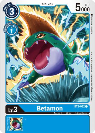 Betamon (BT2-022) - Release Special Booster 1.5