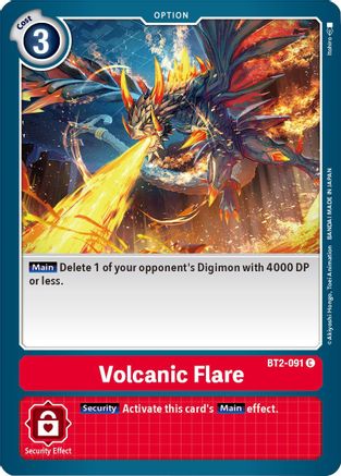 Volcanic Flare (BT2-091) - Release Special Booster 1.5