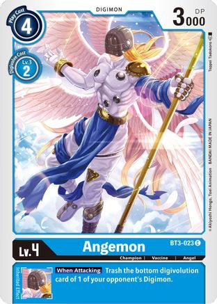 Angemon - BT3-023 (BT3-023) - Release Special Booster 1.5