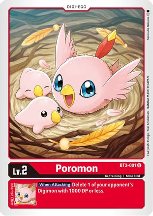 Poromon (BT3-001) - Release Special Booster 1.5