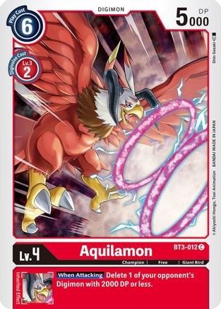 Aquilamon (BT3-012) - Release Special Booster 1.5
