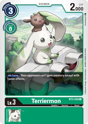 Terriermon (BT3-046) - Release Special Booster 1.5