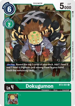 Dokugumon (BT3-051) - Release Special Booster 1.5
