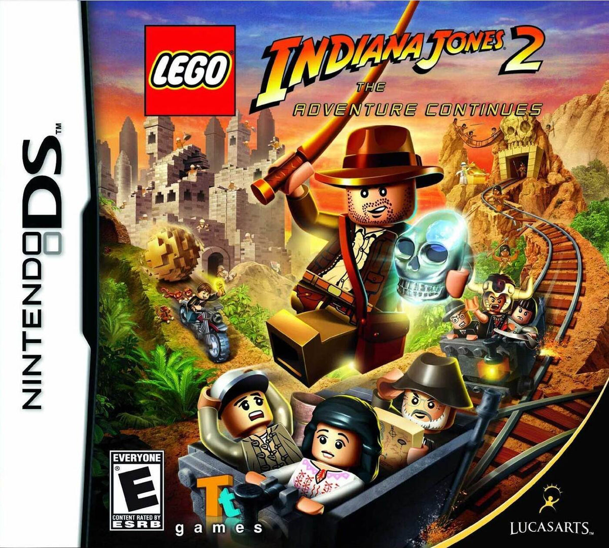 LEGO Indiana Jones 2 The Adventure Continues - Nintendo DS