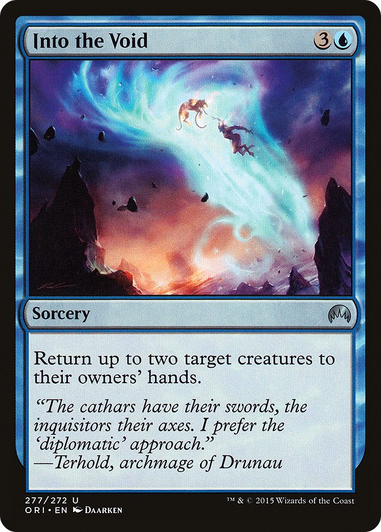 Into the Void (ORI-277) - Magic Origins Foil