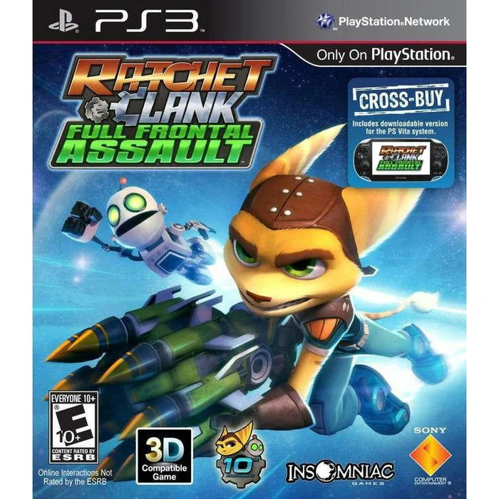 Ratchet and Clank Full Frontal Assault - PlayStation 3 (PS3)