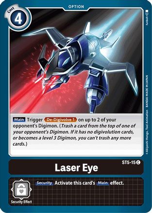 Laser Eye (ST5-15) - Starter Deck 05: Machine Black
