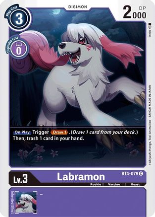 Labramon (BT4-079) - Great Legend