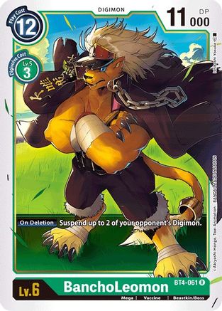 BanchoLeomon (BT4-061) - Great Legend