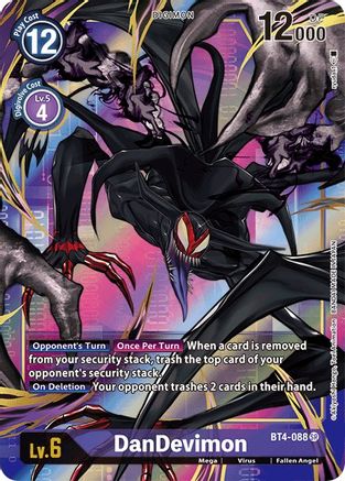 DanDevimon (Alternate Art) (BT4-088) - Great Legend Foil
