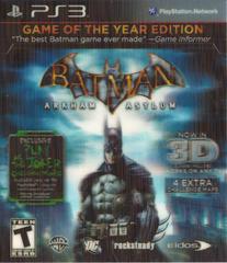 Batman: Arkham Asylum [Game of the Year] - PlayStation 3 (PS3)