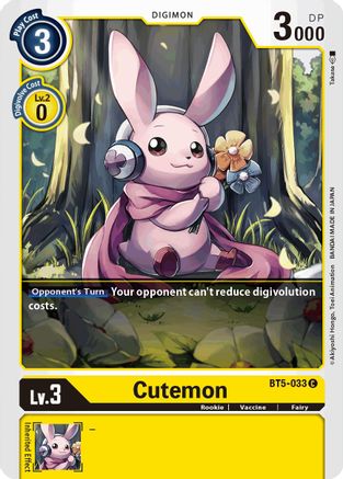 Cutemon (BT5-033) - Battle of Omni