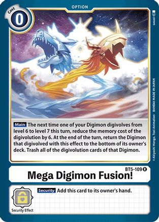 Mega Digimon Fusion! (BT5-109) - Battle of Omni