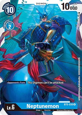 Neptunemon (BT5-030) - Battle of Omni