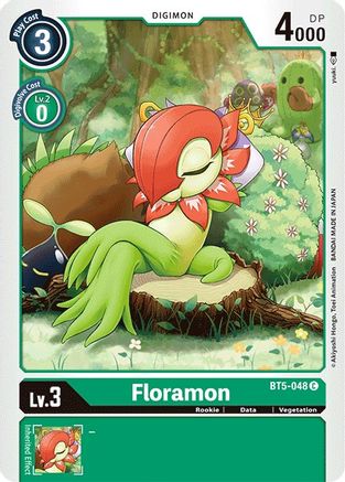 Floramon (BT5-048) - Battle of Omni