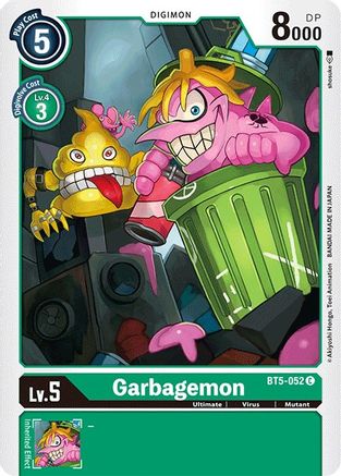 Garbagemon (BT5-052) - Battle of Omni