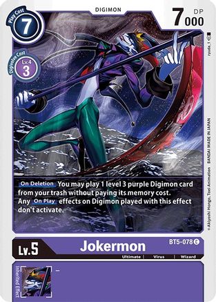 Jokermon (BT5-078) - Battle of Omni