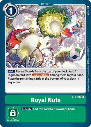 Royal Nuts (BT5-100) - Battle of Omni