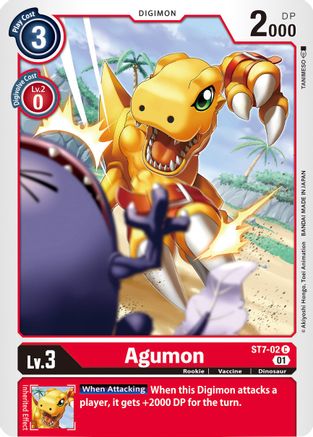 Agumon (ST7-02) - Starter Deck 07: Gallantmon