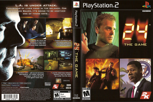 24 The Game - PlayStation 2 (PS2)