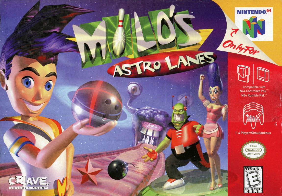Milo's Astro Lanes - Nintendo 64 (N64)
