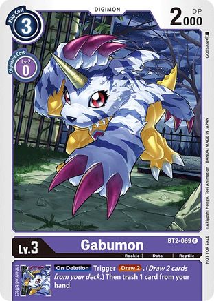 Gabumon - BT2-069 (Official Tournament Pack Vol.3) (BT2-069) - Release Special Booster 1.0