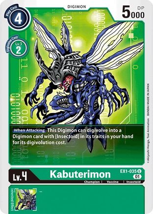 Kabuterimon (EX1-035) - Classic Collection