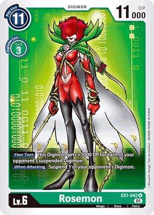 Rosemon (EX1-042) - Classic Collection