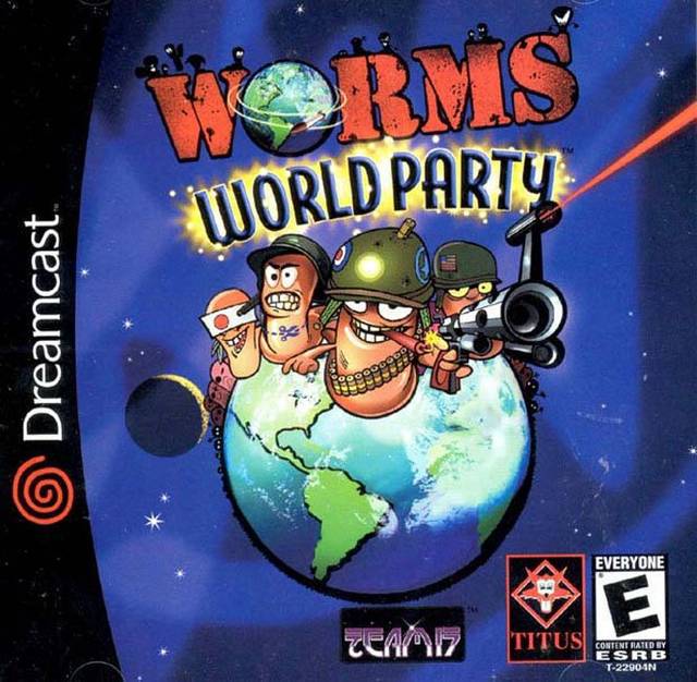Worms World Party - Sega Dreamcast