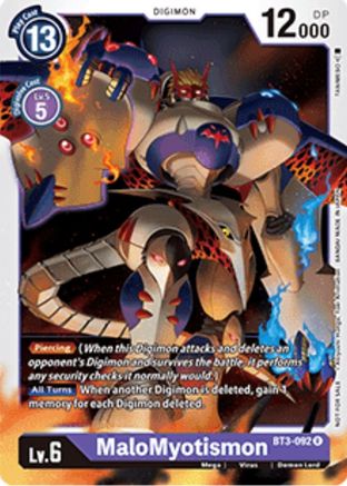 MaloMyotismon (BT3-092) - Revision Pack Cards
