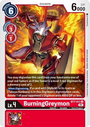 BurningGreymon (BT7-011) - Next Adventure