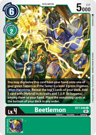Beetlemon (BT7-046) - Next Adventure
