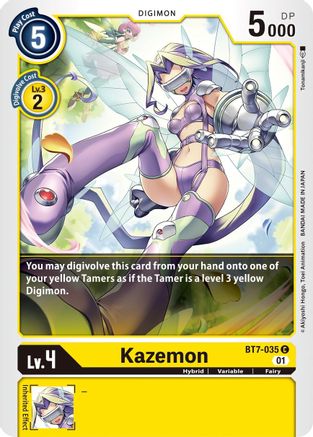 Kazemon (BT7-035) - Next Adventure