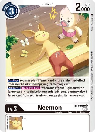 Neemon (BT7-080) - Next Adventure