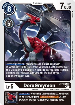 DoruGreymon (BT7-064) - Next Adventure