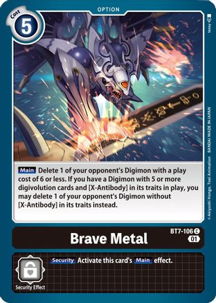 Brave Metal (BT7-106) - Next Adventure