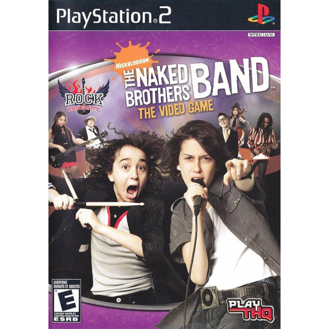 The Naked Brothers Band - PlayStation 2 (PS2)