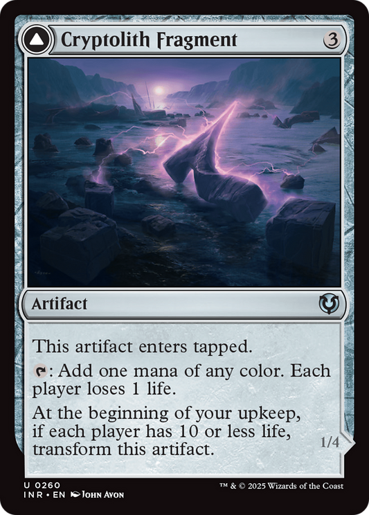 Cryptolith Fragment // Aurora of Emrakul (INR-260) - Innistrad Remastered