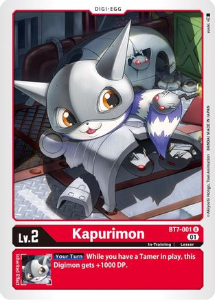 Kapurimon (BT7-001) - Next Adventure