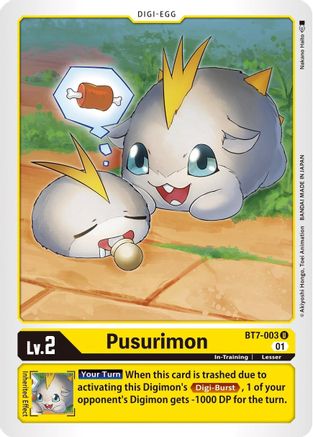 Pusurimon (BT7-003) - Next Adventure