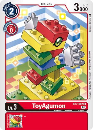 ToyAgumon (BT7-007) - Next Adventure