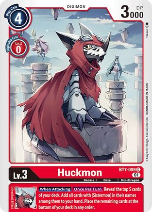 Huckmon (BT7-009) - Next Adventure