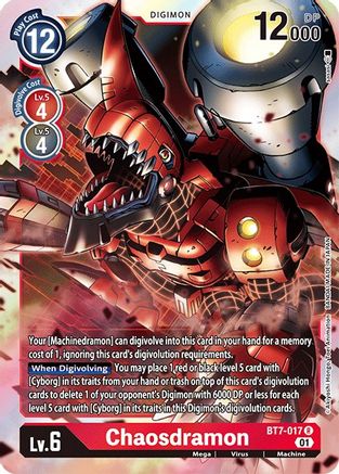 Chaosdramon (BT7-017) - Next Adventure Foil